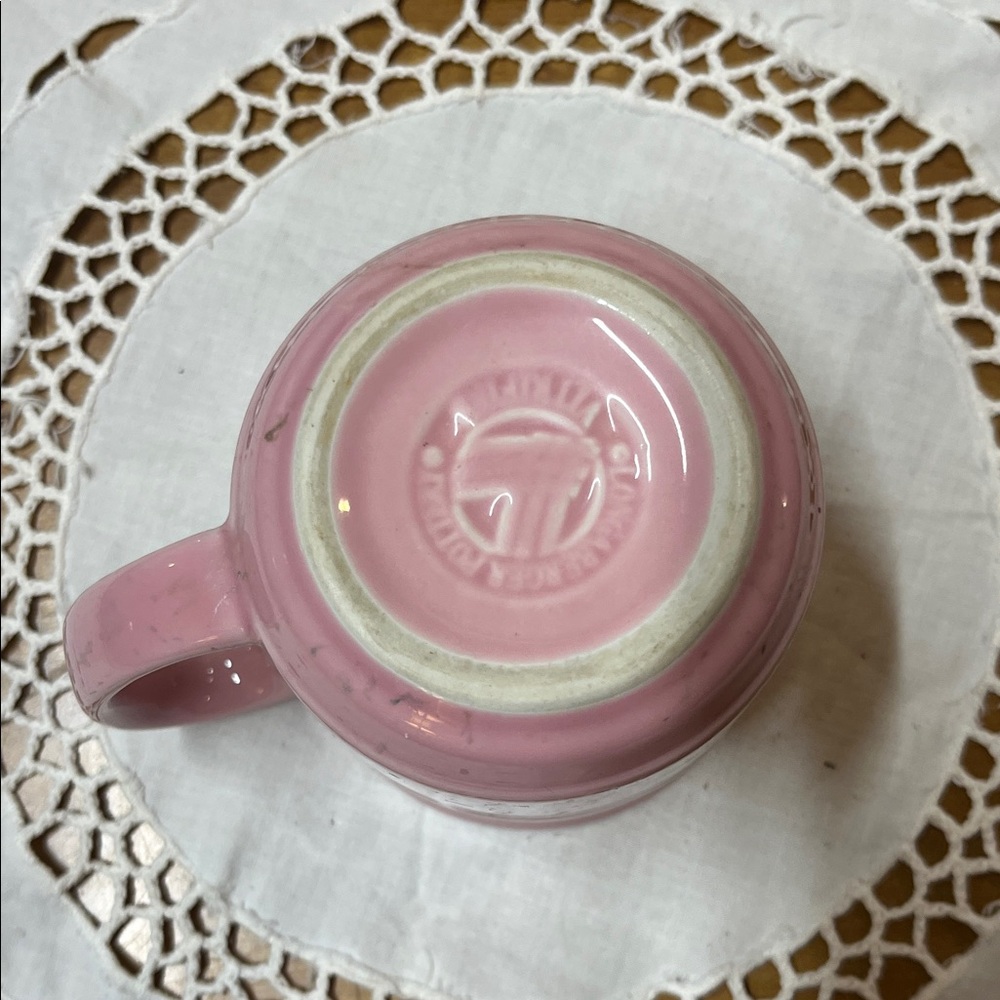 Longaberger Horizon of Hope, 16 ounces, Pink Ceramic Mug - Picture 2 of 2